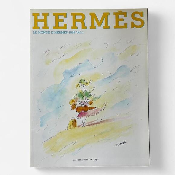 Hermès Le Monde 1996 biannual magazine d'Hermès - Picture 1 of 3